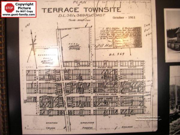  1911 Townsite Plan