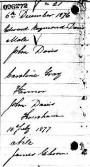 Birth Record