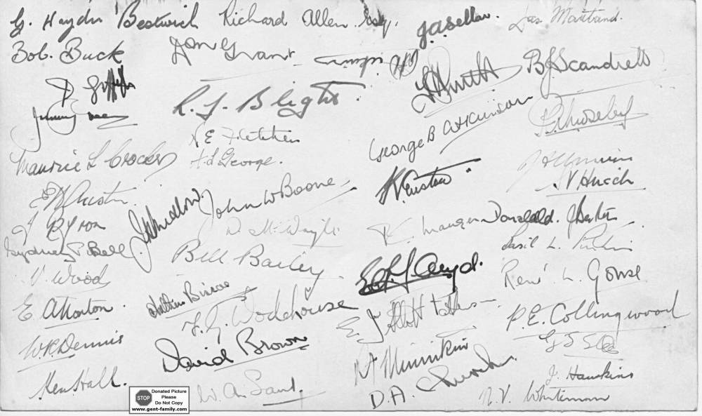 Men's Autographs