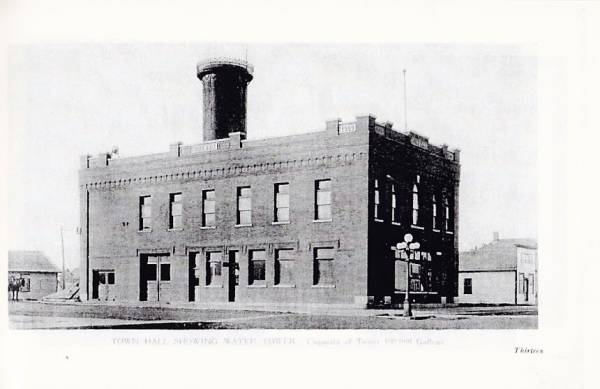 Page 13- Town Hall and Water Tower